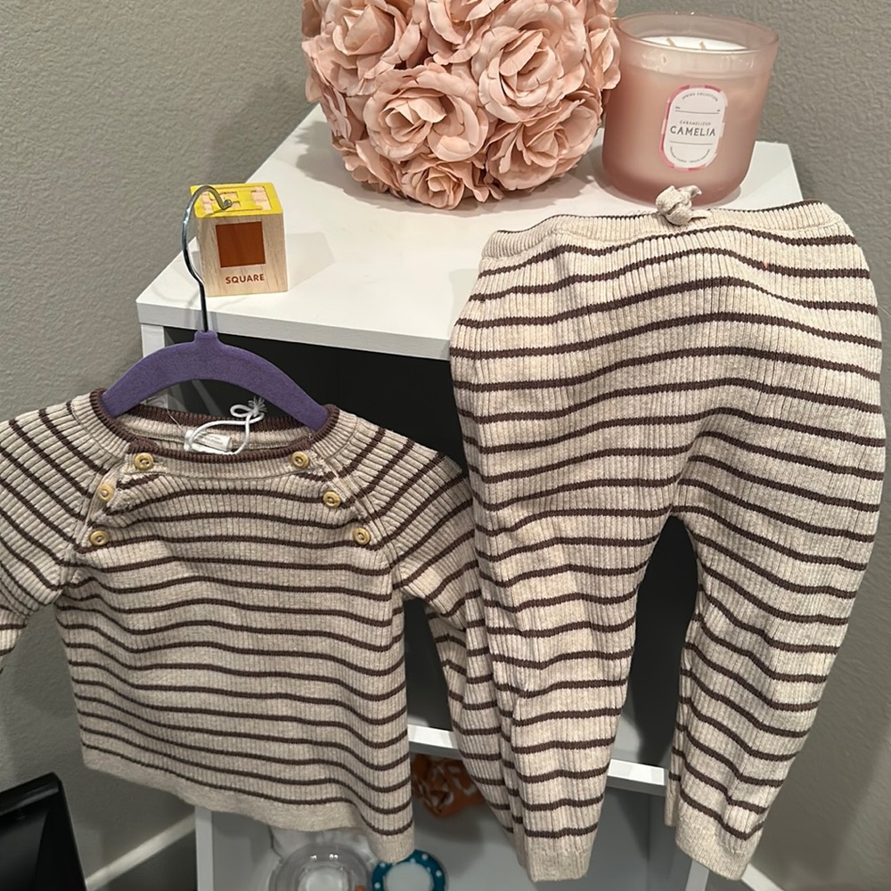 H&M Baby girl or Unisex matching outfit